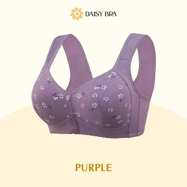 COMFORTABLE CONVENIENT FRONT BUTTON BRA