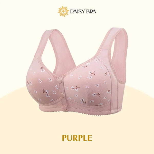 COMFORTABLE CONVENIENT FRONT BUTTON BRA