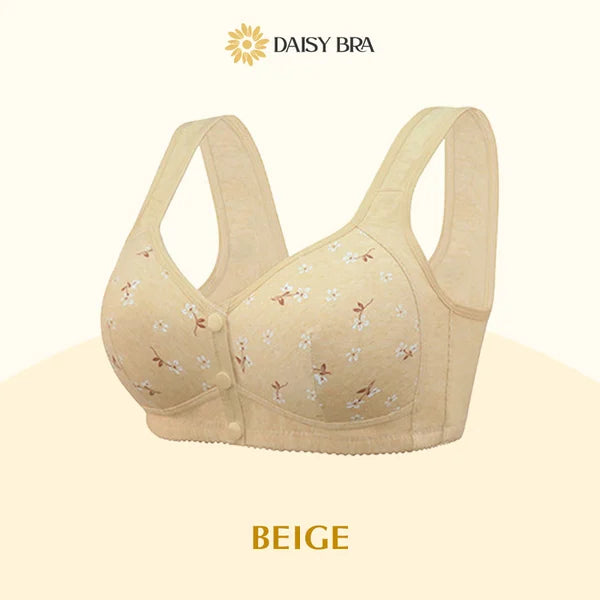 COMFORTABLE CONVENIENT FRONT BUTTON BRA
