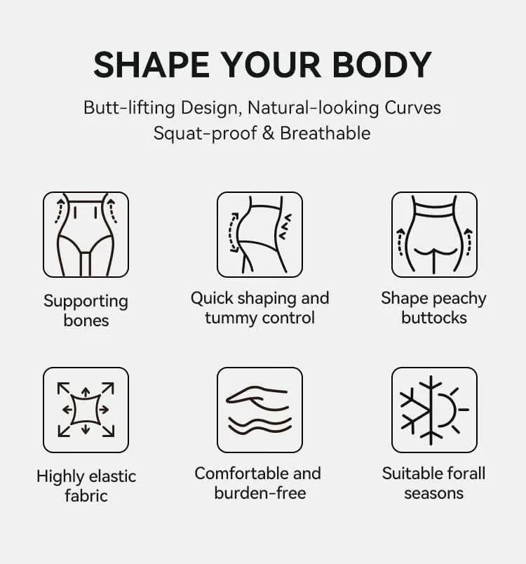 🔥High Waist Tummy Control Shapewear Panties