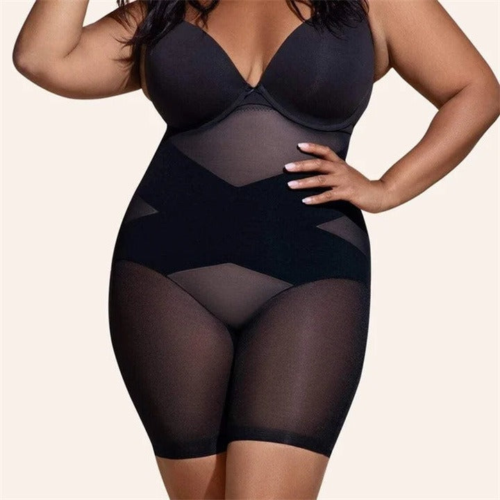 2023 New Cross Compression Abs Booty High Waisted Shaper