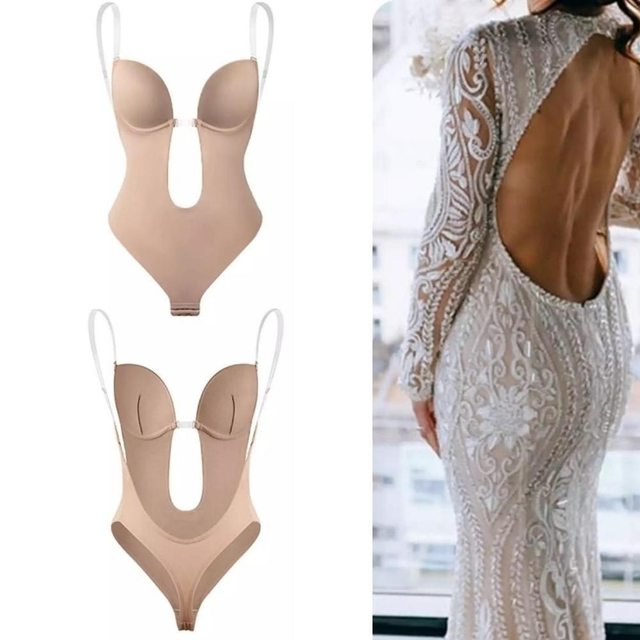 2023 Plunge Backless Body Shaper Bra