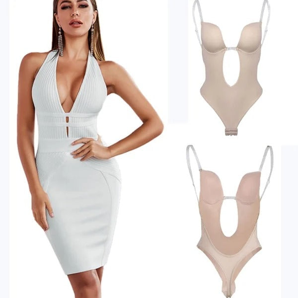 2023 Plunge Backless Body Shaper Bra
