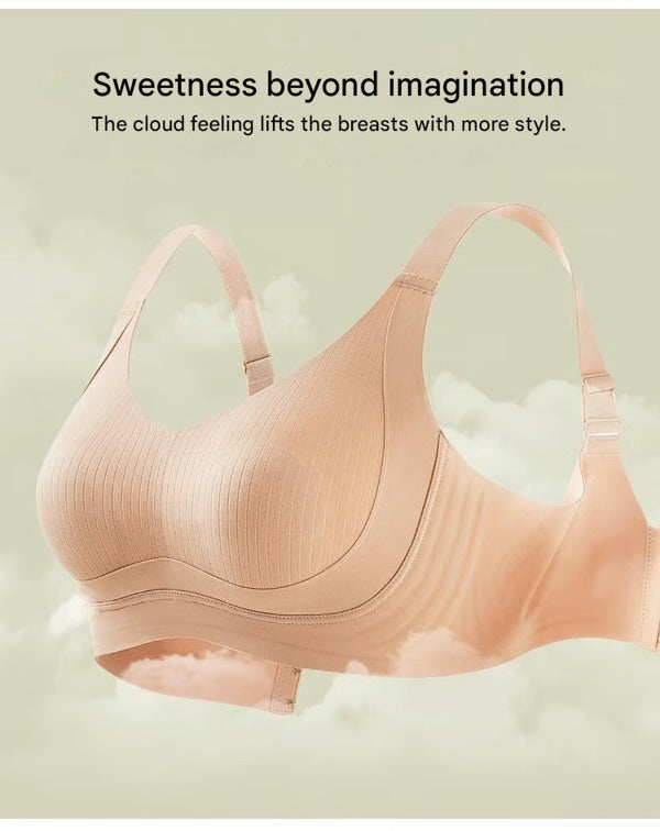 Non marking skin friendly push up bra without underwire