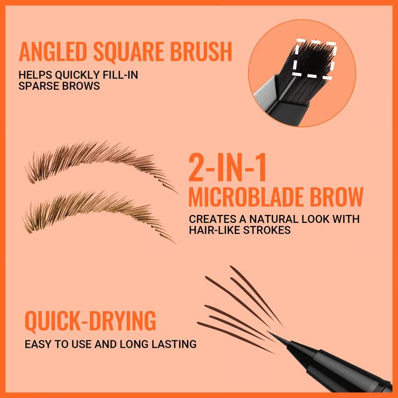 β¨ 4D Brow Pen β For Natural, All-Day Eyebrow & Eyeliner Perfection! πββ
