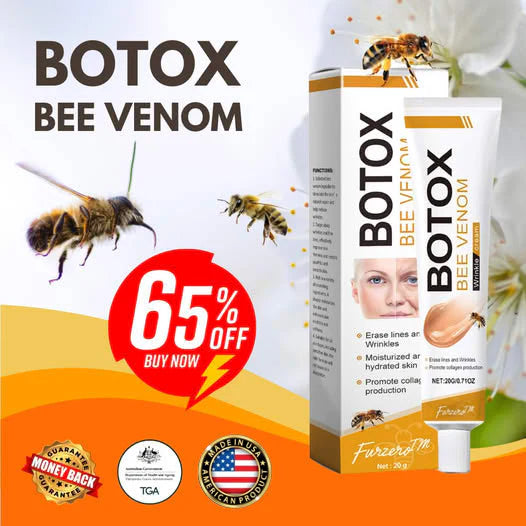 👨⚕️ Made and Shipped from US✅ Botox Bee Venom Wrinkle Removal Cream- LAST DAY 80% OFF