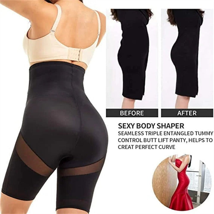2023 New Cross Compression Abs Booty High Waisted Shaper