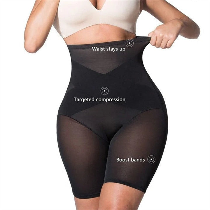 2023 New Cross Compression Abs Booty High Waisted Shaper