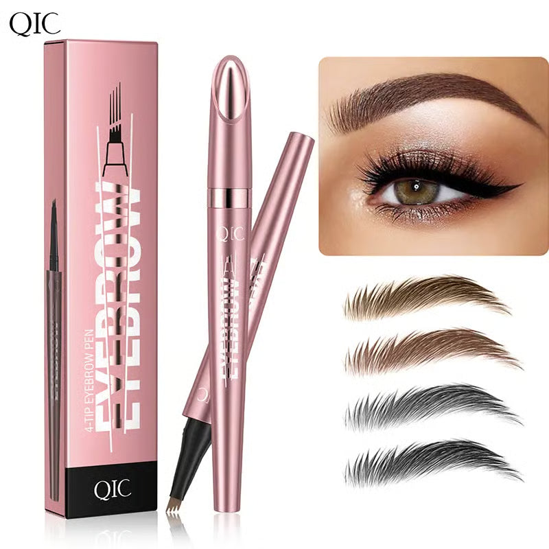 🎁Buy 1 Get 1 Free🔥Waterproof Micro-Fork Eyebrow Pencil, Long-Lasting Brow Pen for Natural Hair-Like Strokes, Smudge-Proof Makeup Tool for Daily Use & Soft Glam
