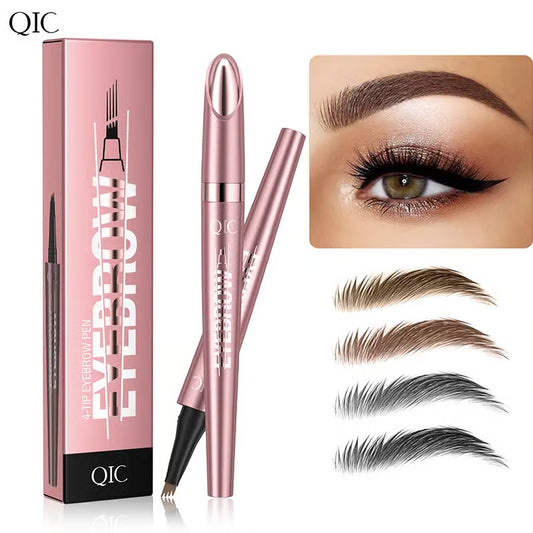 🎁Buy 1 Get 1 Free🔥Waterproof Micro-Fork Eyebrow Pencil, Long-Lasting Brow Pen for Natural Hair-Like Strokes, Smudge-Proof Makeup Tool for Daily Use & Soft Glam