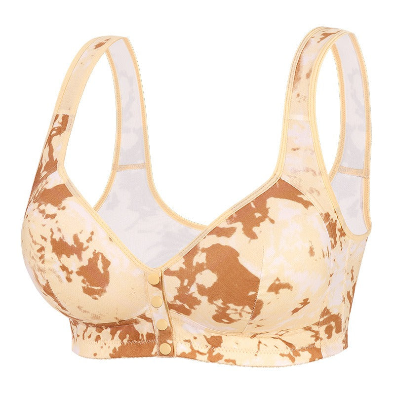 Front button bra