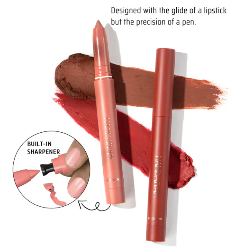 Say Goodbye to Smudges! 💄 Rotating Matte Lipstick Pencils – Long-Lasting, Sharpenable & On Sale Now!