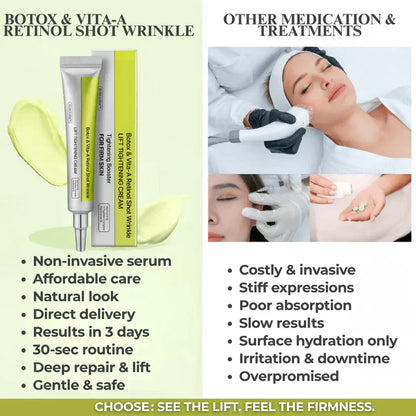 🌿 💫Tiworld® Botox & Vita-A Retinol Shot Wrinkle-Lift Tightening cream - Last Day Promotion 70% OFF