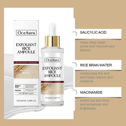 ✨OceAura Rice Liquid Series Skin Cleansing Exfoliating Dead Skin Facial Care Essence