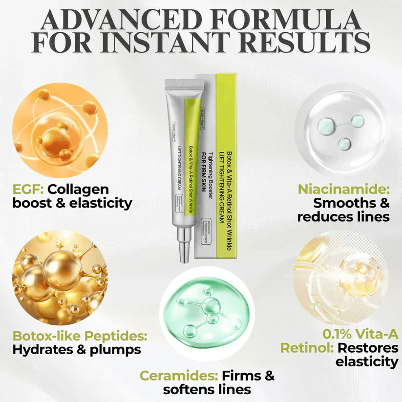 🌿 💫Tiworld® Botox & Vita-A Retinol Shot Wrinkle-Lift Tightening cream - Last Day Promotion 70% OFF