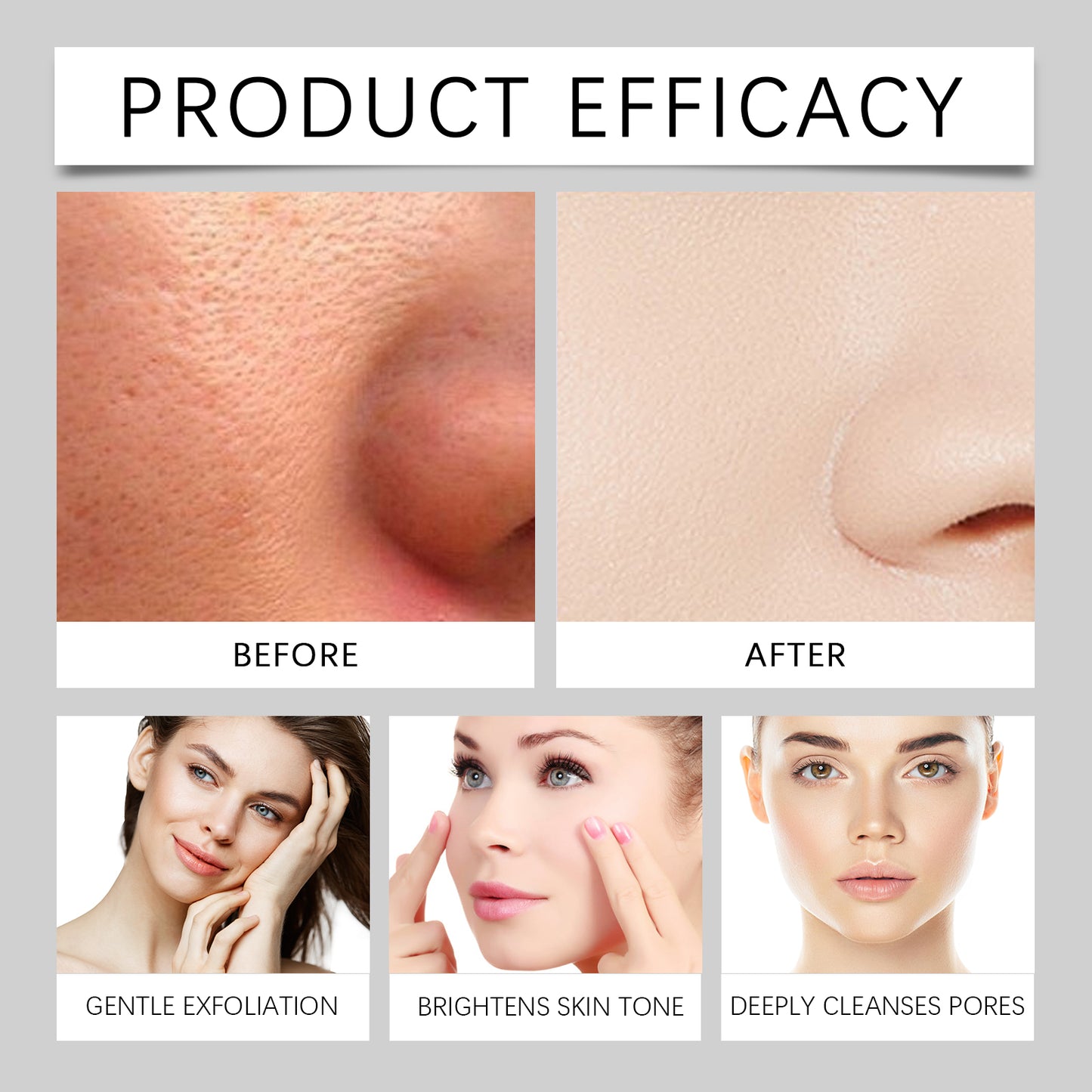 ✨OceAura Rice Liquid Series Skin Cleansing Exfoliating Dead Skin Facial Care Essence