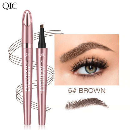 🎁Buy 1 Get 1 Free🔥Waterproof Micro-Fork Eyebrow Pencil, Long-Lasting Brow Pen for Natural Hair-Like Strokes, Smudge-Proof Makeup Tool for Daily Use & Soft Glam