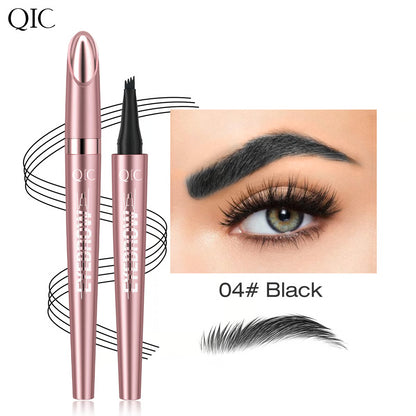 🎁Buy 1 Get 1 Free🔥Waterproof Micro-Fork Eyebrow Pencil, Long-Lasting Brow Pen for Natural Hair-Like Strokes, Smudge-Proof Makeup Tool for Daily Use & Soft Glam