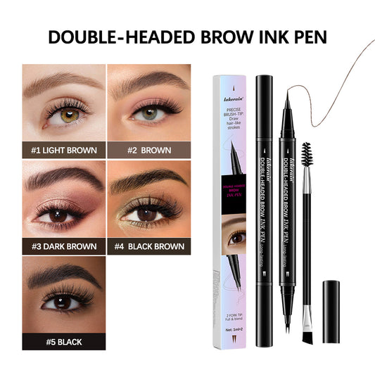 💖 Achieve Perfect Brows Instantly✨2-in-1 Dual-Ended Eyebrow Pen