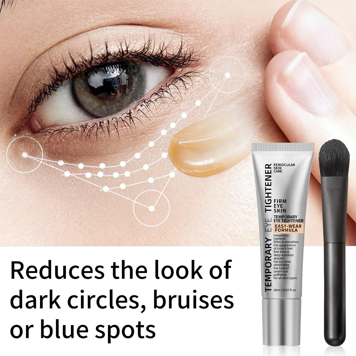Instant face Tightener No-Filter Primer (with Brush FREE !)