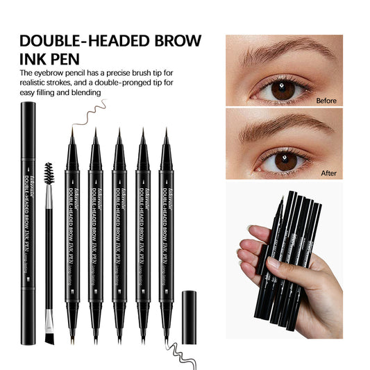 💖 Achieve Perfect Brows Instantly✨2-in-1 Dual-Ended Eyebrow Pen