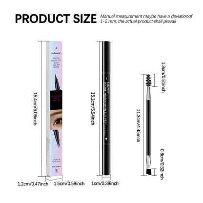 💖 Achieve Perfect Brows Instantly✨2-in-1 Dual-Ended Eyebrow Pen