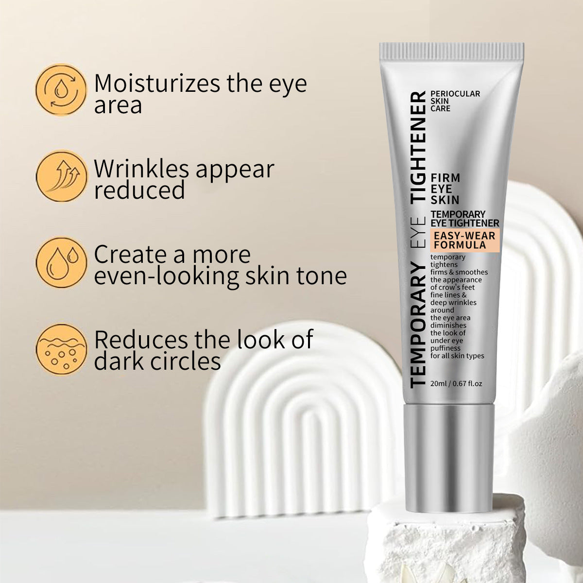 Instant face Tightener No-Filter Primer (with Brush FREE !)