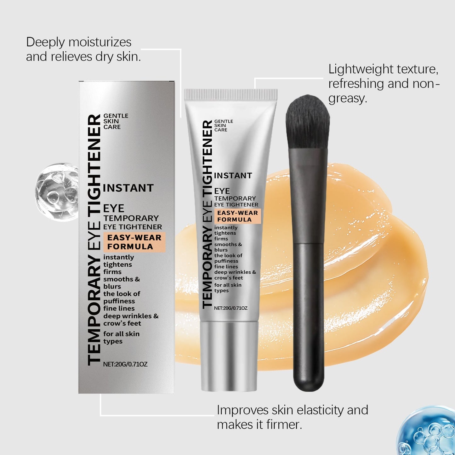 Instant face Tightener No-Filter Primer (with Brush FREE !)