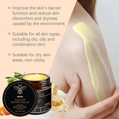 Organic Grass Fed Beef Tallow Balm